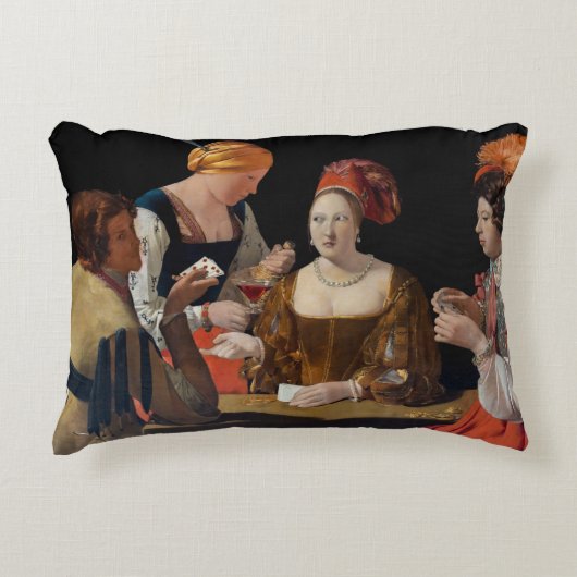 ジョルジュドゥラツアー – ダイヤモンドのエースでカンニング アクセントクッション (正面)