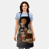 ジョルジュドゥラツアー – ダイヤモンドのエースでカンニング エプロン (着用した状態)