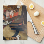 ジョルジュドゥラツアー – ダイヤモンドのエースでカンニング キッチンタオル (四つ折り)