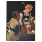 ジョルジュドゥラツアー – ダイヤモンドのエースでカンニング クリップボード (裏面)