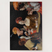 ジョルジュドゥラツアー – ダイヤモンドのエースでカンニング ジグソーパズル (縦)