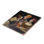 ジョルジュドゥラツアー – ダイヤモンドのエースでカンニング タイル (側面)