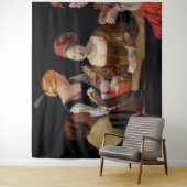 ジョルジュドゥラツアー – ダイヤモンドのエースでカンニング タペストリー (インサイチュ)