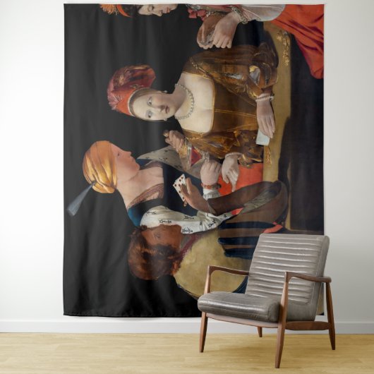 ジョルジュドゥラツアー – ダイヤモンドのエースでカンニング タペストリー (インサイチュ)