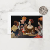 ジョルジュドゥラツアー – ダイヤモンドのエースでカンニング ノートカード (正面/裏面インサイチュ)