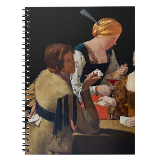 ジョルジュドゥラツアー – ダイヤモンドのエースでカンニング ノートブック (正面)