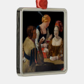 ジョルジュドゥラツアー – ダイヤモンドのエースでカンニング メタルオーナメント (右)