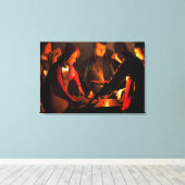 ジョルジュドゥラツアー – ディスプレーヤー キャンバスプリント (インサイチュ (ウッドフロア))