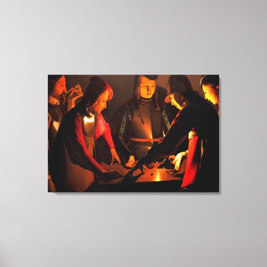 ジョルジュドゥラツアー – ディスプレーヤー キャンバスプリント (正面)