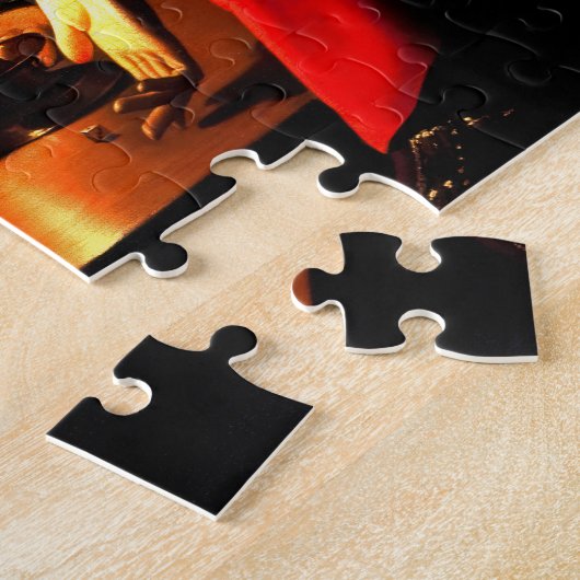 ジョルジュドゥラツアー – ディスプレーヤー ジグソーパズル (側面)