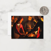 ジョルジュドゥラツアー – ディスプレーヤー ノートカード (正面/裏面インサイチュ)