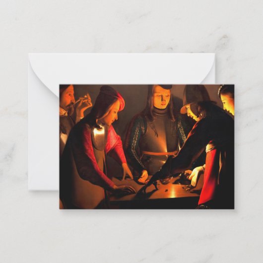 ジョルジュドゥラツアー – ディスプレーヤー ノートカード (正面)