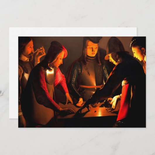 ジョルジュドゥラツアー – ディスプレーヤー 招待状 (正面/裏面)