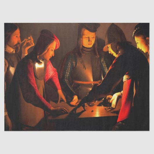 ジョルジュドゥラツアー – ディスプレーヤー 薄葉紙 (正面)