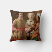 ジョルジュドゥラツアー – 占い師 クッション (裏面)