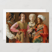 ジョルジュドゥラツアー – 占い師 サンキューカード (正面/裏面)