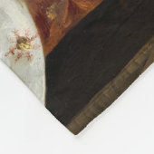 ジョルジュドゥラツアー – 占い師 フリースブランケット (角)