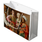 ジョルジュドゥラツアー – 占い師 ラージペーパーバッグ (正面アングル)