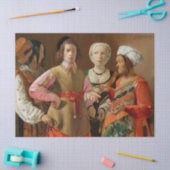 ジョルジュドゥラツアー – 占い師 薄葉紙 (クラフト)