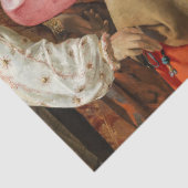 ジョルジュドゥラツアー – 占い師 薄葉紙 (詳細)