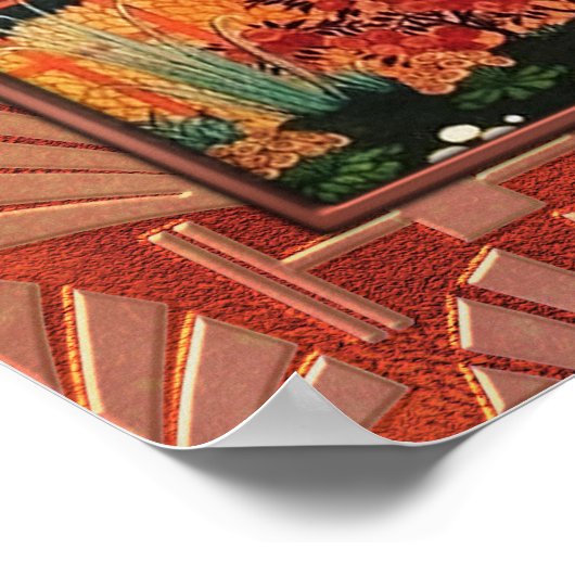 ジョルジュバルビエアールデコスタイル ポスター (角)