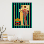 ジョルジュバルビエアールデコ ポスター (キッチン)