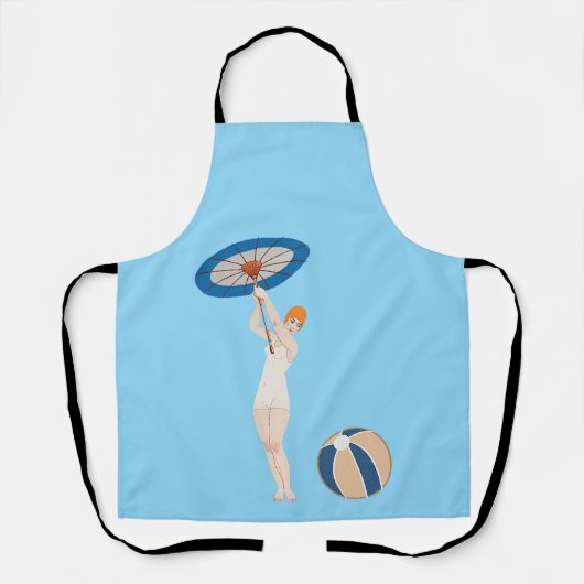 ジョルジュバルビエールオーリド1924ファッションイラストレーション エプロン (正面)