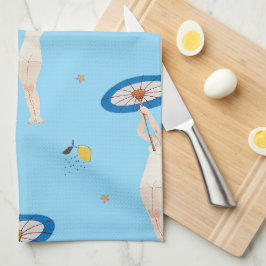 ジョルジュバルビエールオーリド1924ファッションイラストレーション キッチンタオル