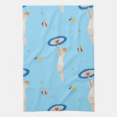 ジョルジュバルビエールオーリド1924ファッションイラストレーション キッチンタオル (縦)