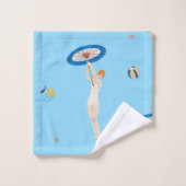 ジョルジュバルビエールオーリド1924ファッションイラストレーション バスタオルセット (ウォッシュタオル)