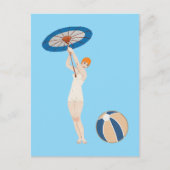 ジョルジュバルビエールオーリド1924ファッションイラストレーション ポストカード (正面)