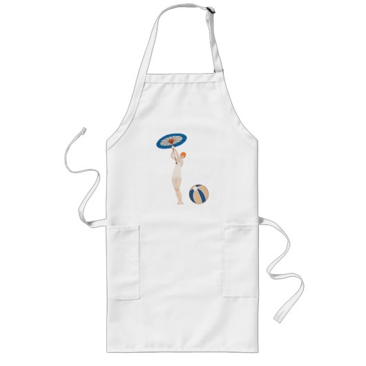 ジョルジュバルビエールオーリド1924ファッションイラストレーション ロングエプロン (正面)