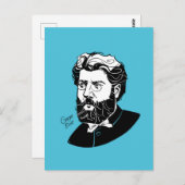 ジョルジュビゼ ポストカード (正面/裏面)