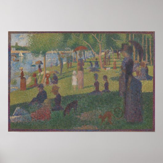 ジョルジュピエールシュラト |ラ・Gの日曜日の勉強 ポスター (正面)