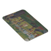 ジョルジュピエールシュラト |ラ・Gの日曜日の勉強 マグネット (右側)