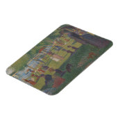 ジョルジュピエールシュラト |ラ・Gの日曜日の勉強 マグネット (左側)