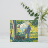 ジョルジュピエールシュラト |庭師 ポストカード (スタンド正面)