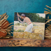 ジョルジュピエールシュラト | The Stone Breaker, c.1882 フォトプラーク (側面)