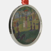 ジョルジュピエールスーラ |勉強がLa Gの日曜日 メタルオーナメント (右)