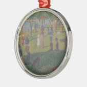 ジョルジュピエールスーラ |勉強がLa Gの日曜日 メタルオーナメント (左)