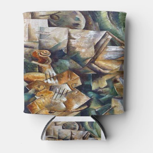 ジョルジュブラクヴァイオリン&パレット 缶クーラー (正面)