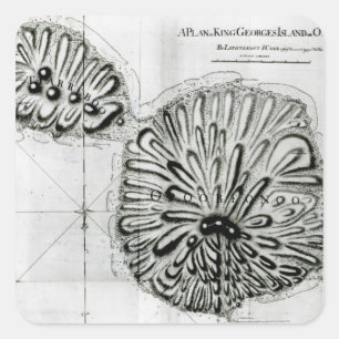 ジョルジュ島またはオテーテ島の王の計画, 1769 スクエアシール