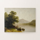 ジョルジュ湖、ジョン・キャシリアファインアート ジグソーパズル (横)
