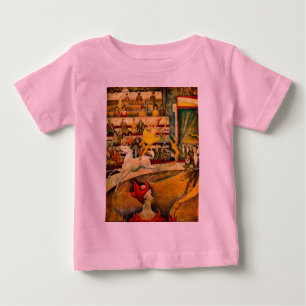 ジョルジュ・シュラトのサーカス（1891年） ベビーTシャツ