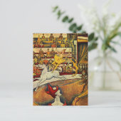 ジョルジュ・シュラトのサーカス（1891年） ポストカード (スタンド正面)