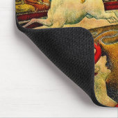 ジョルジュ・シュラトのサーカス（1891年） マウスパッド (コーナー)