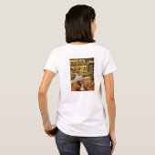 ジョルジュ・シュラトのサーカス（1891年） Tシャツ (裏面フル)