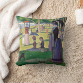 ジョルジュ・シュラト – サンデー・オン・ラグランデ・ジャット クッション (ブランケット)