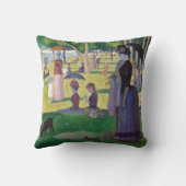 ジョルジュ・シュラト – サンデー・オン・ラグランデ・ジャット クッション (裏面)