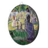 ジョルジュ・シュラト – サンデー・オン・ラグランデ・ジャット ダーツボード (正面右)